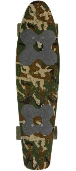 Choke Jim Camo skateboard 71 cm polypropeen groen bruin