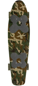 Choke Jim Camo skateboard 71 cm polypropeen groen bruin
