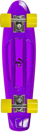 Choke Juicy Susi Clear Purple skateboard 57 cm geel