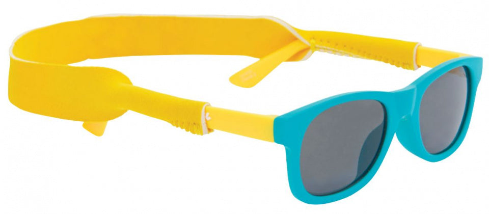 Cool eyewear Rincon kinderzonnebril vierkant cat.3 geel blauw