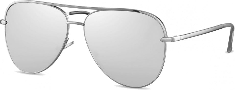 Cwi Zonnebril unisex piloot zilver (CWI1911)