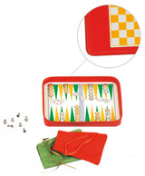 Dal negro Reisspellen set 28 x 24 cm 5-delig oranje groen