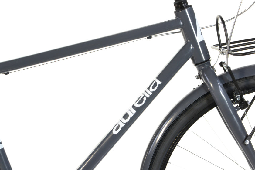 Dino 28 Inch 49 cm Heren V-Brakes Donkergrijs