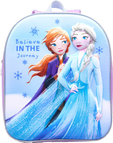 Disney Frozen rugzak 3D junior 8 liter lichtblauw lila