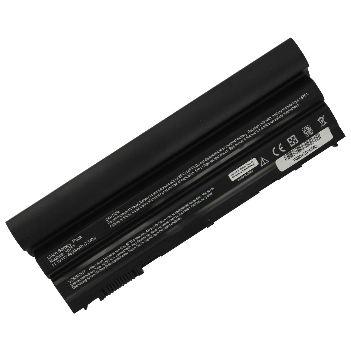 Blu-basic laptop accu extended 6600mah 73wh