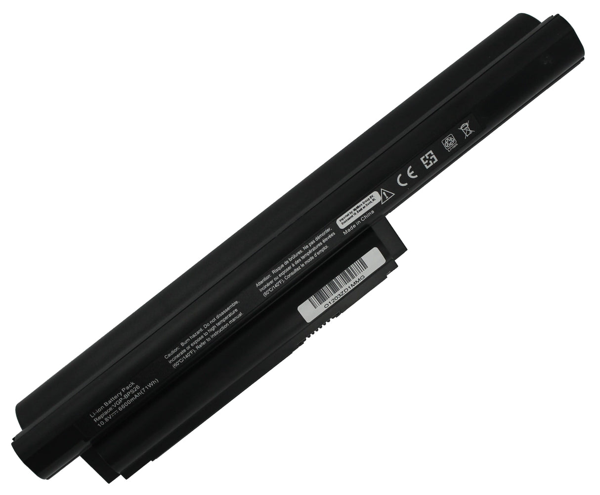 Blu-basic laptop accu 10.8v 6600mah