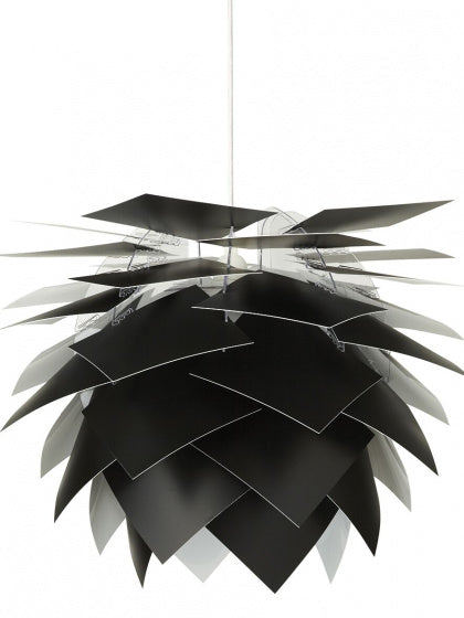 Dyberg larsen Hanglamp Pineapple Large 75 cm acryl 60W zwart