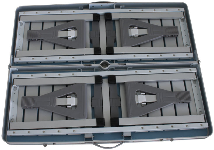 Eurotrail Campingtafel Limoux 86 x 68 cm aluminium grijs