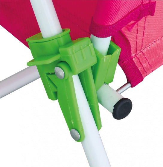 Eurotrail Campingstoel Nicky junior 46 cm polyester staal roze