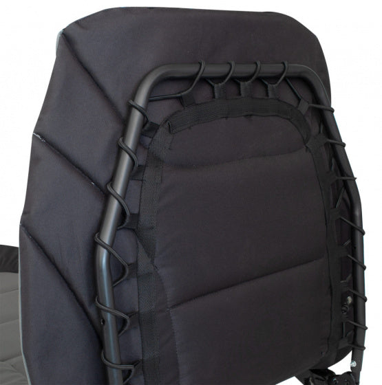 Eurotrail Ligbed 200 x 75 cm polyester antraciet zwart
