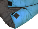 Eurotrail Slaapzak Chili junior 170 x 70 cm polyester blauw