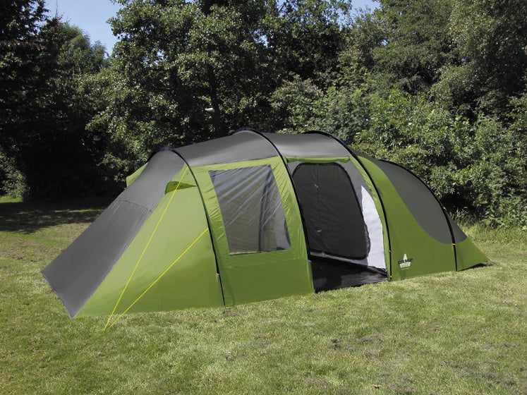 Eurotrail Familietent Montana 6-persoons 640 cm groen grijs