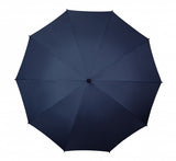 Falcone Golfparaplu windproof handopening 130 cm donkerblauw