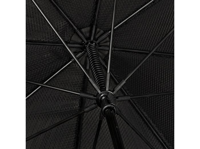 Falcone Stormparaplu XXL met Handopening Ø 140 cm Zwart