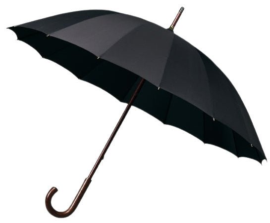 Falcone Paraplu 103 cm polyester zwart