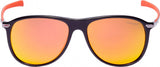 Formula Zonnebril unisex rond cat.4 zwart oranje