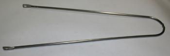 Gazelle spatbordstang 28 rvs b50g voor 350mm
