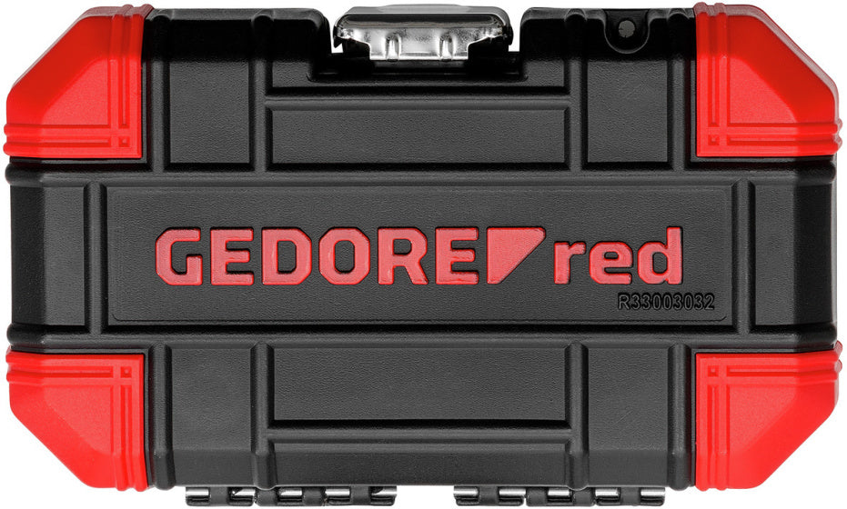 Gedore red Bitset met Bitschroevendraaier 32-delig