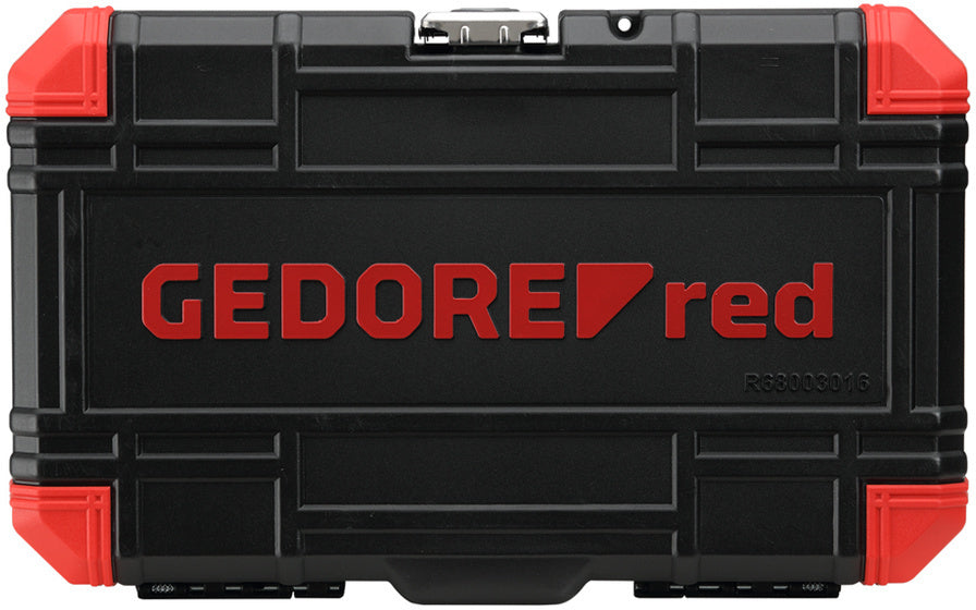 Gedore red Dopsleutelset 1 2 Inch TX Zilver 20-delig