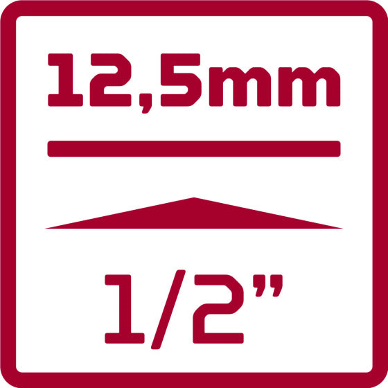Gedore red Dopsleutelset 1 2 Inch TX Zilver 20-delig