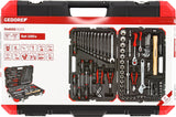 Gedore red Dopsleutelset 1 4 + 1 2 Inch 10-32 mm 100-delig