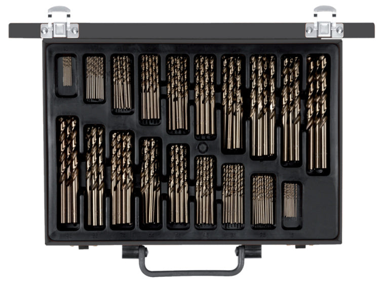 Gedore red Spiraalborenset 1-10 mm Zilver 170-delig