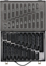 Gedore red Spiraalborenset 1-10 mm Zilver 170-delig