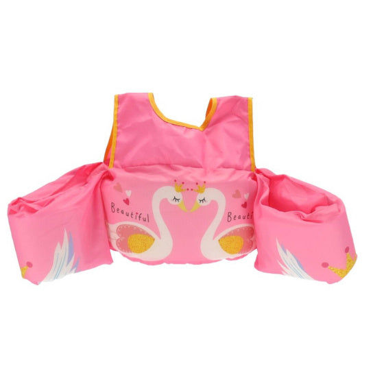 Gerimport Zwaan zwembandjes 53 cm nylon 20 kg roze