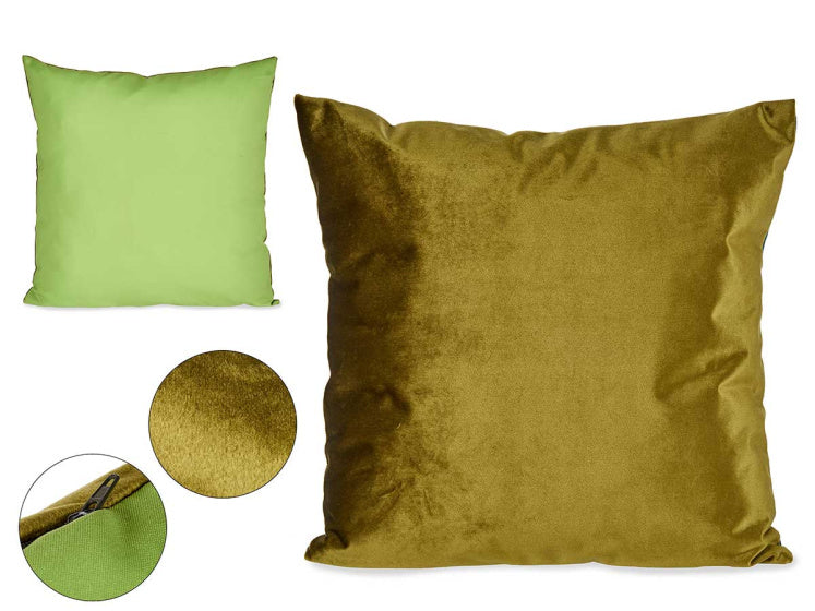 Giftdecor Sierkussen 45 x 45 cm polyester groen