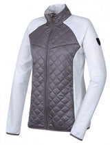 Hannah Outdoorvest Elsa dames polyester wit grijs maat 38