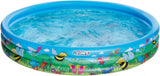 Happy people Opblaaszwembad 178 x 30 cm blauw