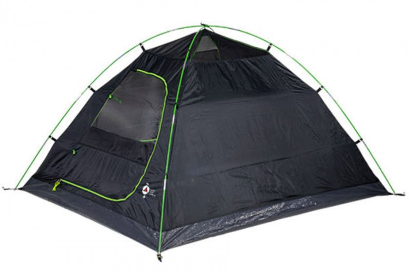 High peak Koepeltent Nevada 2-persoons 300 x 140 x 115 cm grijs