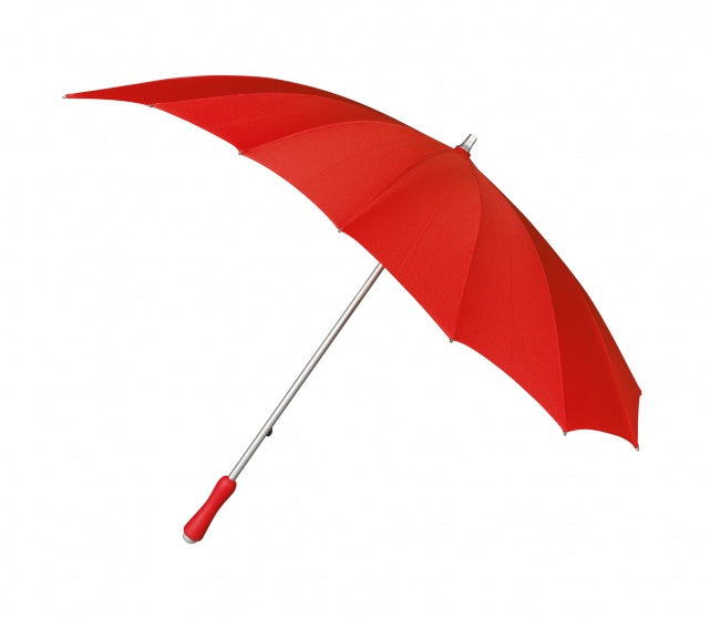 Falcone Paraplu hartvormig 110 cm polyester rood