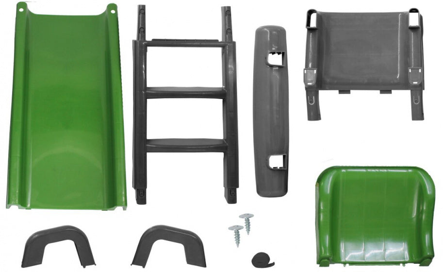 Jamara Fendt glijbaan jongens 145 x 59 x 79 cm groen grijs