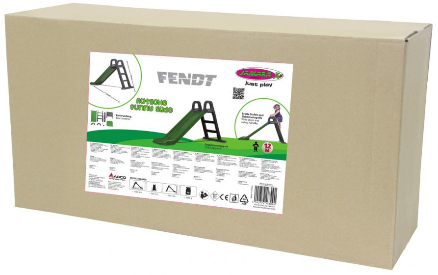 Jamara Fendt glijbaan jongens 145 x 59 x 79 cm groen grijs