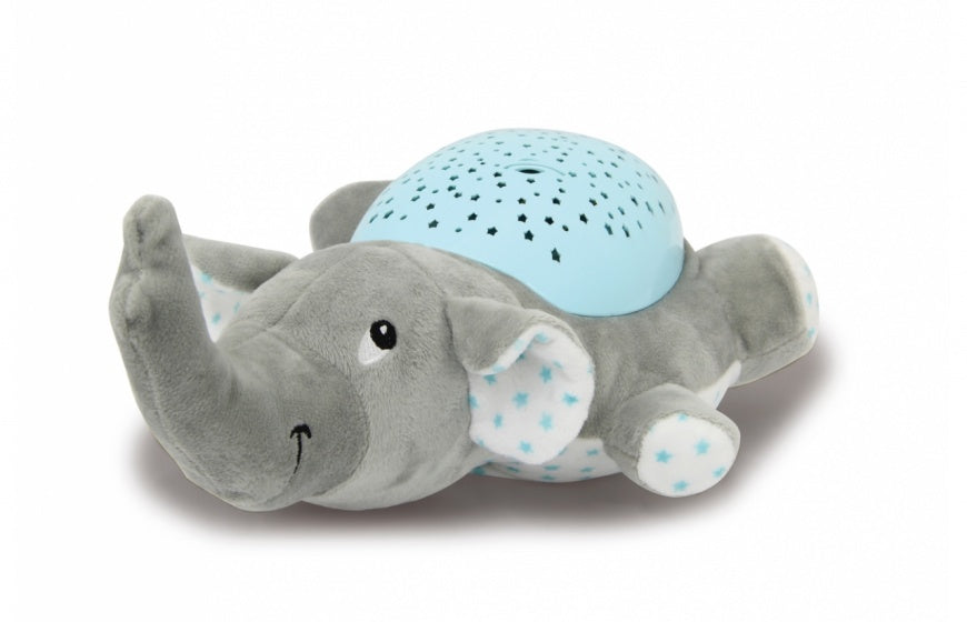 Jamara Dreamy Elephant nachtlamp led 32 cm grijs blauw