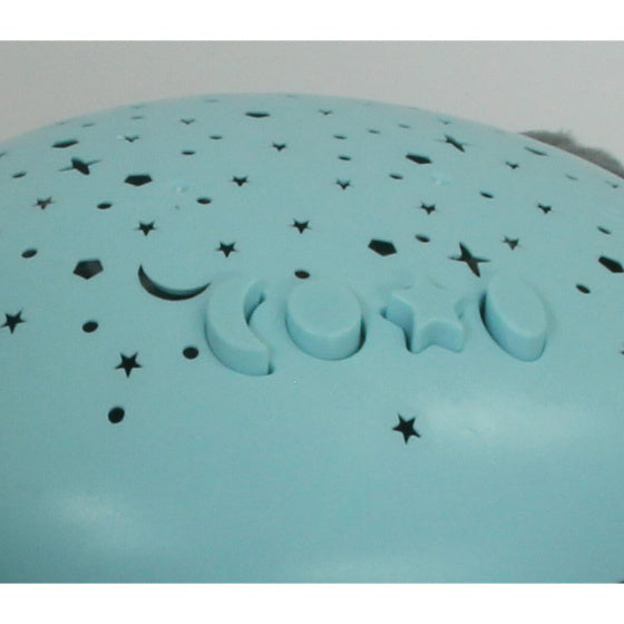 Jamara Dreamy Elephant nachtlamp led 32 cm grijs blauw