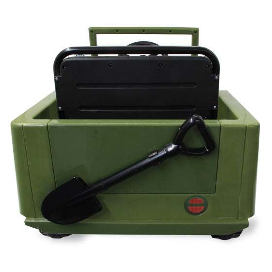 Jamara Willys MB Jeep 12V accuvoertuig legergroen