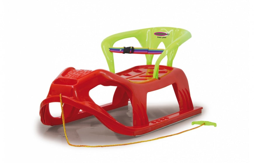Jamara Snow Star slee met rugleuning 90 cm rood