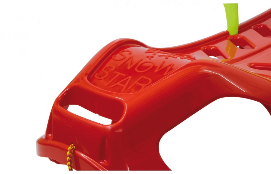 Jamara Snow Star slee met rugleuning 90 cm rood