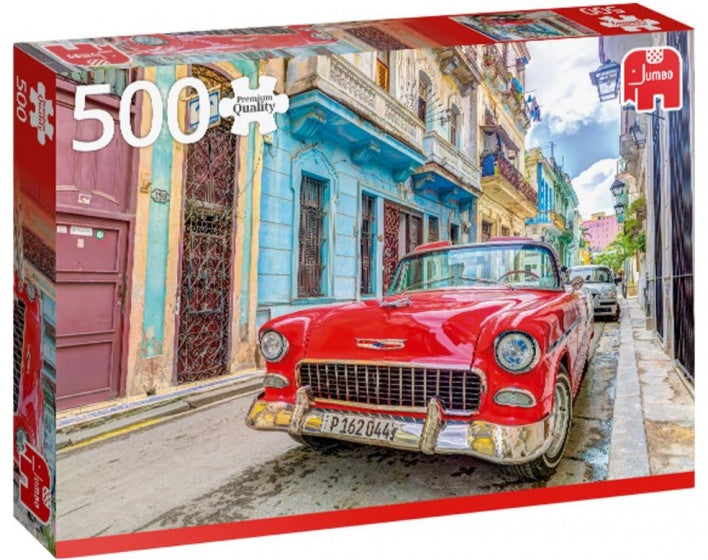 Jumbo Legpuzzel Havana, Cuba 500 stukjes