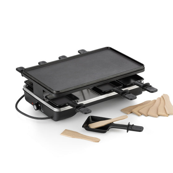 Kela Geneva gourmet raclette 8 personen zwart