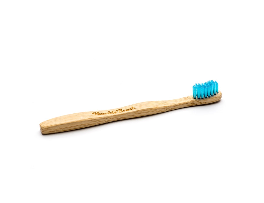 The Humble Co. Tandenborstel Bamboe Kind Ultra Soft Blauw