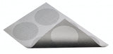 Kitchencraft Placemat 30 x 45 cm PVC polyester zilvergrijs