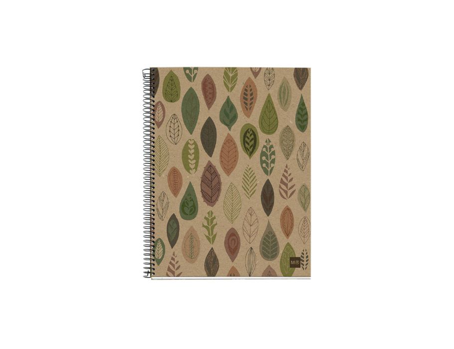 Miquelrius Notitieboek Leaves A5 Geruit 120 blz