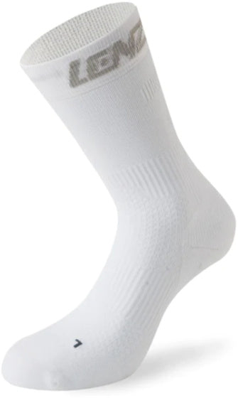 Lenz Sokken Compression 6.0 Mid polyamide wit maat 35-38