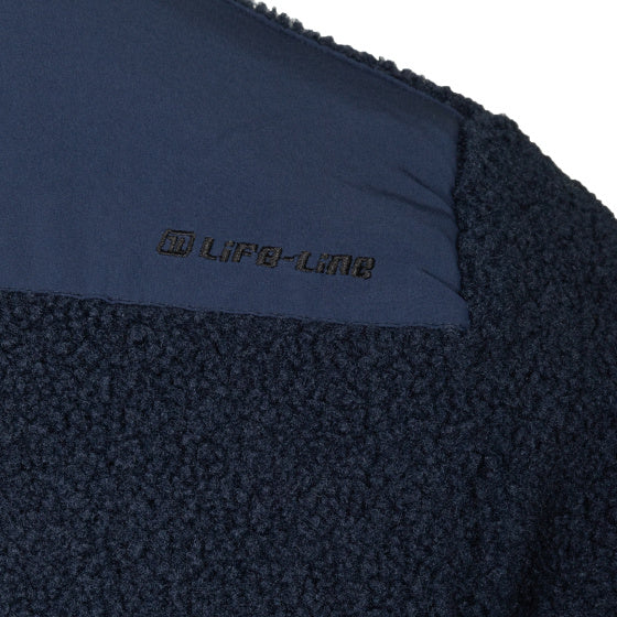 Life line Artic Sherpa Fleece Jack heren blauw maat 4XL