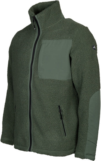 Life line Artic Sherpa Fleece Jack heren groen maat 4XL