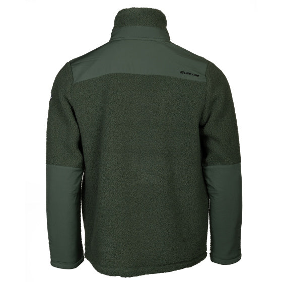 Life line Artic Sherpa Fleece Jack heren groen maat 4XL