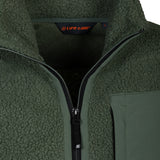 Life line Artic Sherpa Fleece Jack heren groen maat 4XL